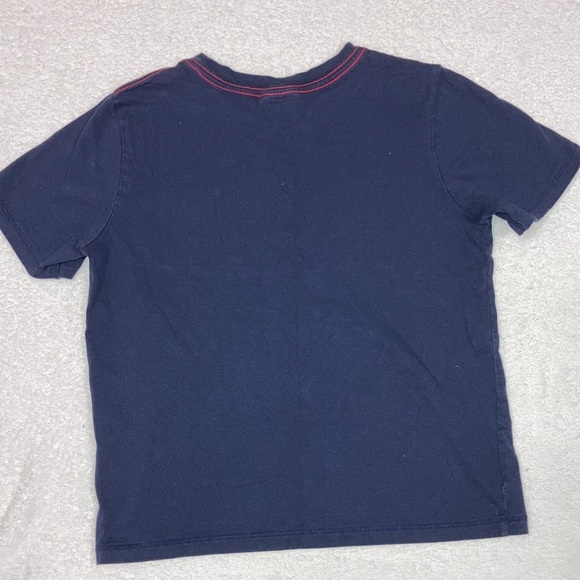 Hanna Andersson swim trunk and tee red white blue stripes and stars size 130 6/7 - Picture 10 of 11